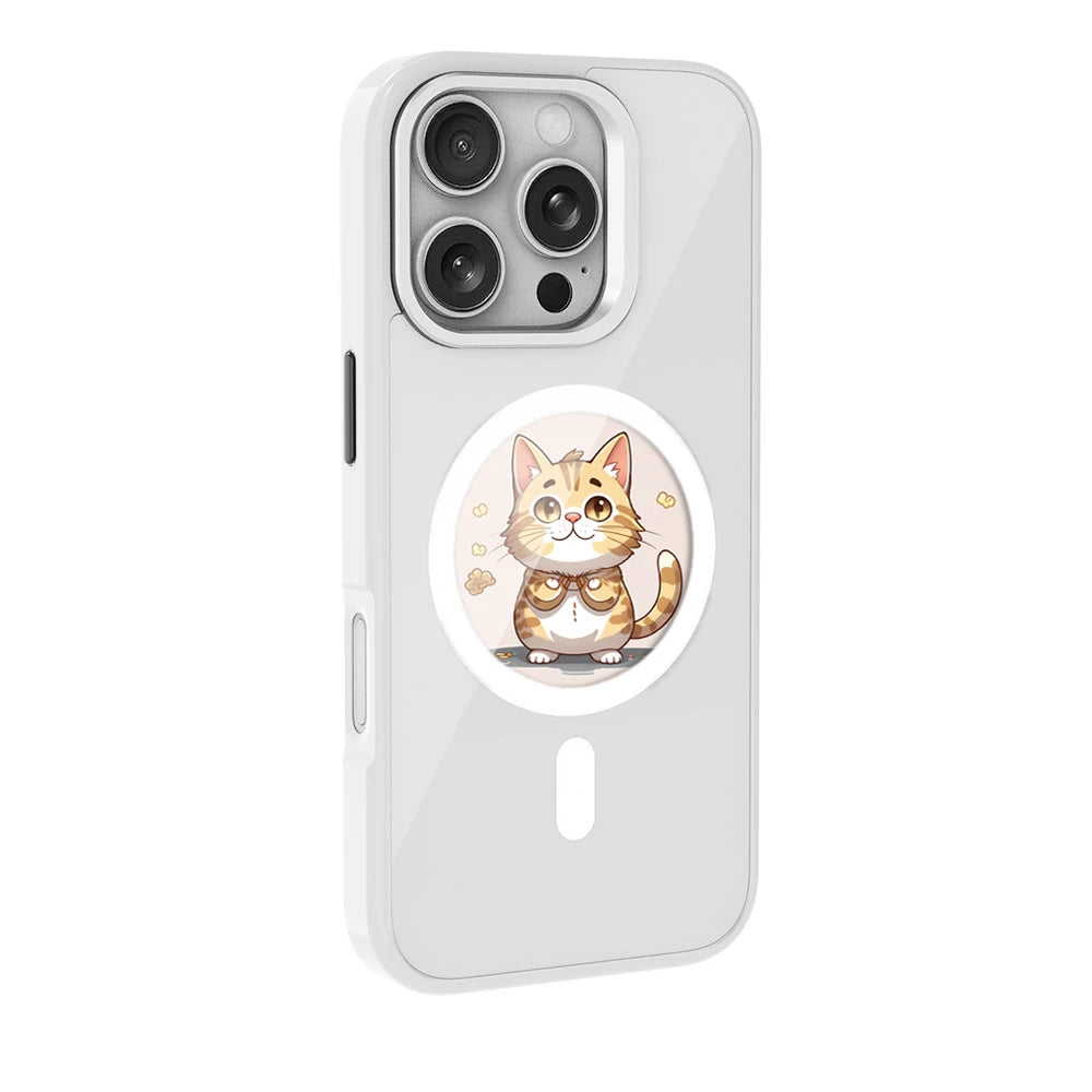 NFC Projection Smart Case for iPhone - Circular Mag safe screen