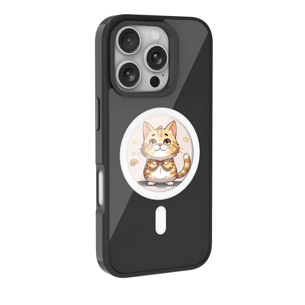 NFC Projection Smart Case for iPhone - Circular Mag safe screen