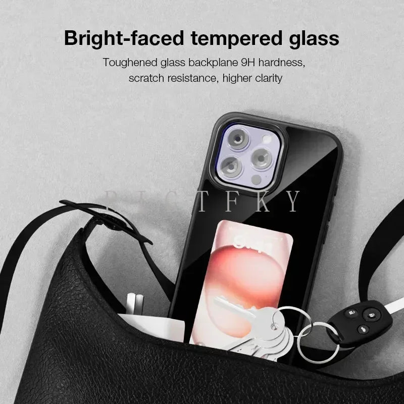NFC Projection Smart Case for iPhone - Rectangle screen